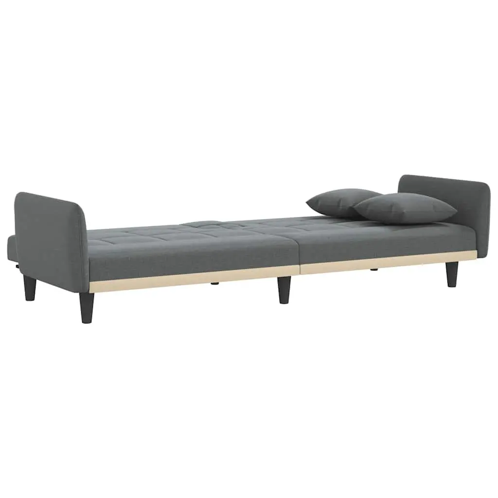 Grey Sofa Bed with USB Ports