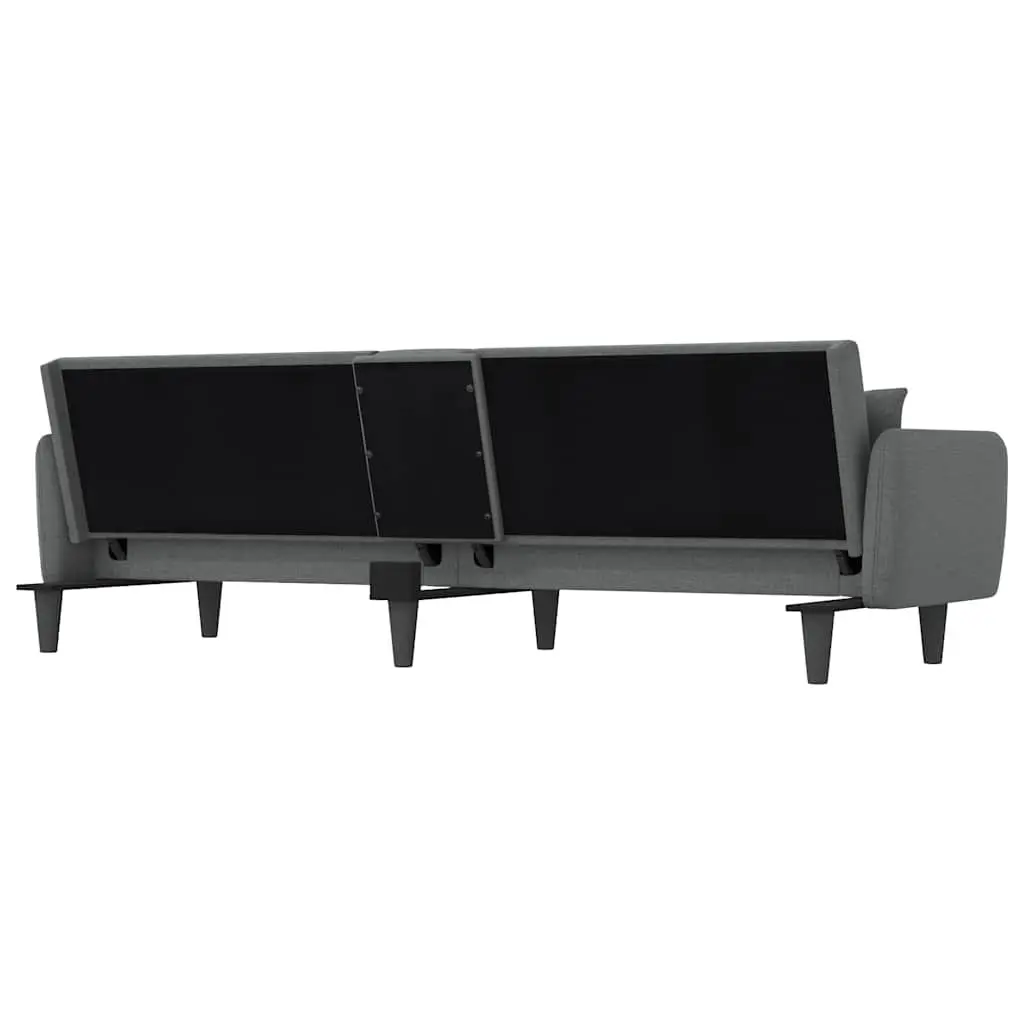 Grey Sofa Bed with USB Ports
