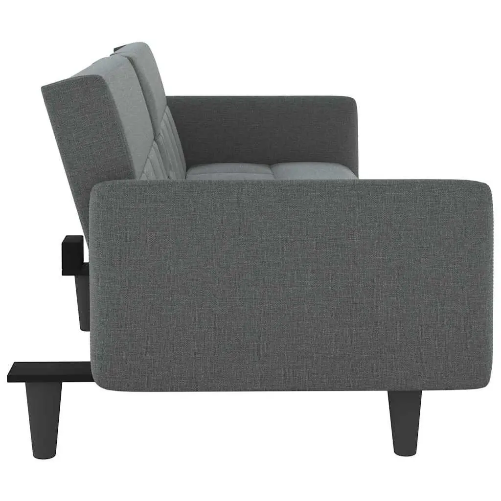 Grey Sofa Bed with USB Ports