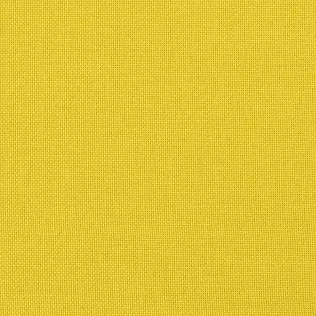 Sofa Bed with Adjustable Backrest Cup Holders USB Ports Yellow Fabric Sleeper