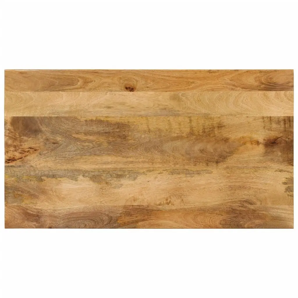 Brown Mango Wood Coffee Table with Storage