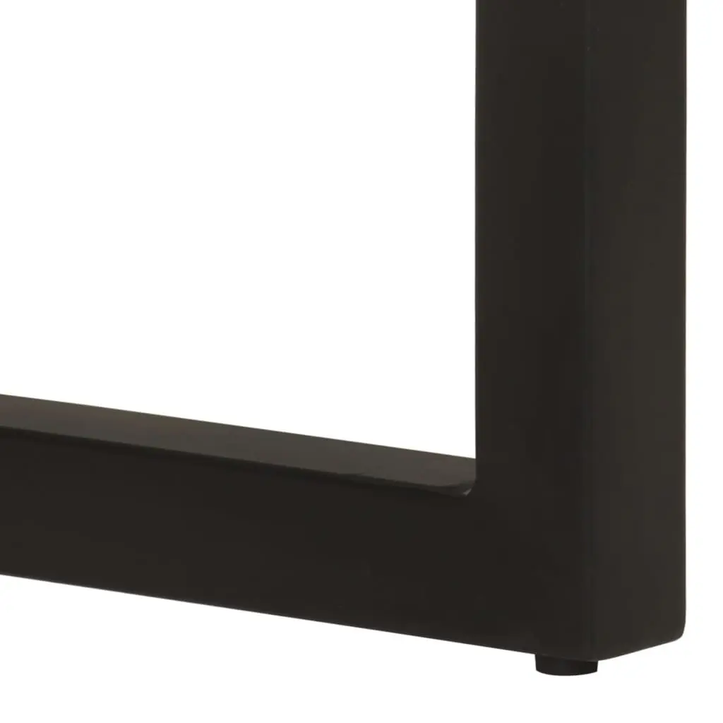 Console Table Entryway 110x35x75 cm Solid Reclaimed Wood Multicolour