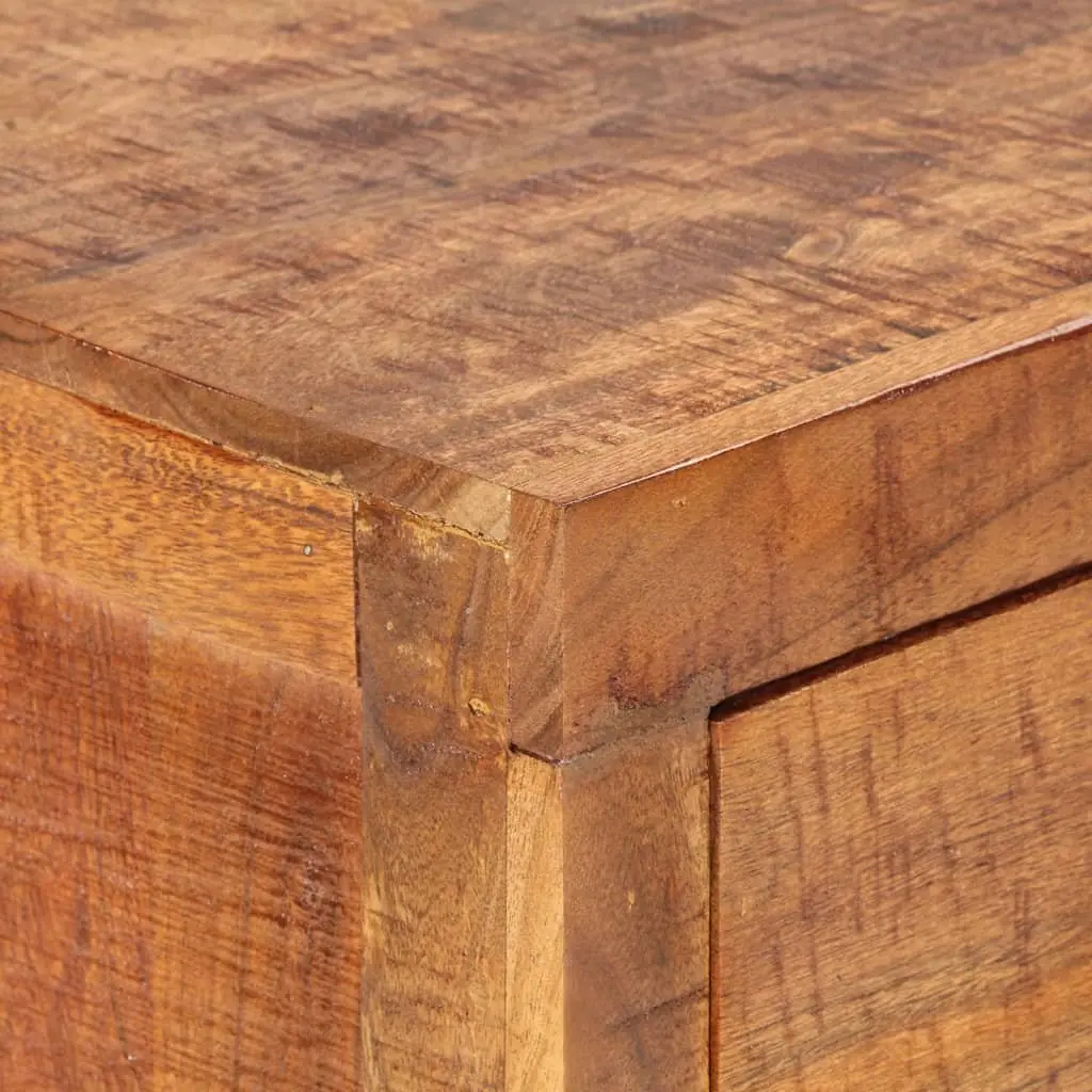 Solid Wood Console Table 120x32x80cm Hallway Accent Furniture Storage Drawers