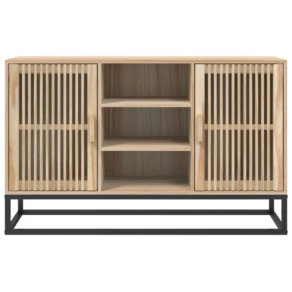 Sideboard Cabinet Storage Buffet 105x30x65cm Brown Engineered Wood