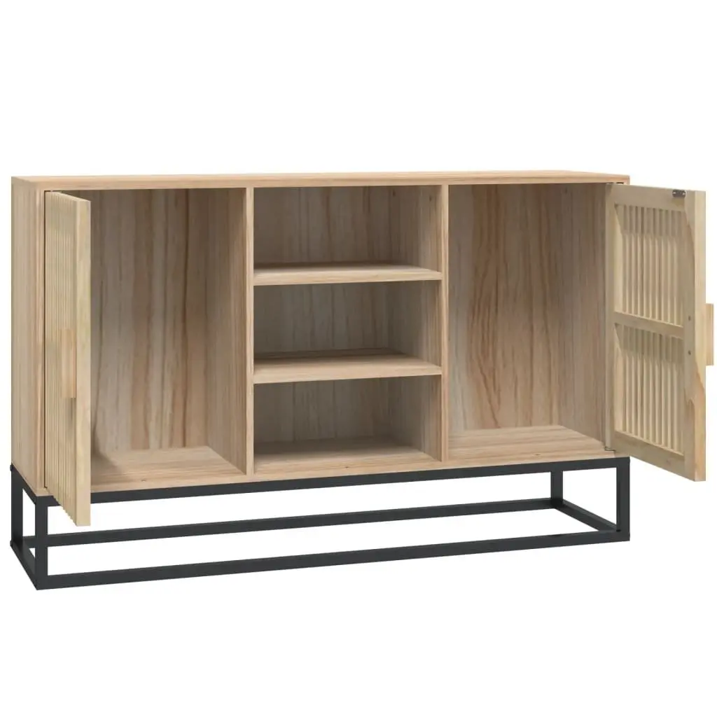 Sideboard Cabinet Storage Buffet 105x30x65cm Brown Engineered Wood