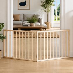 Reliable Foldable Dog Gate, 160cm - Built to Last