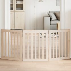 Reassuring 3-Panel Dog Gate - Foldable and Durable