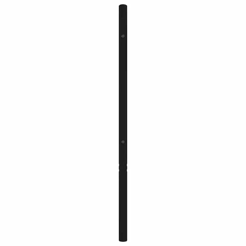 Metal Headboard Black 90cm Steel Frame Bedroom Furniture