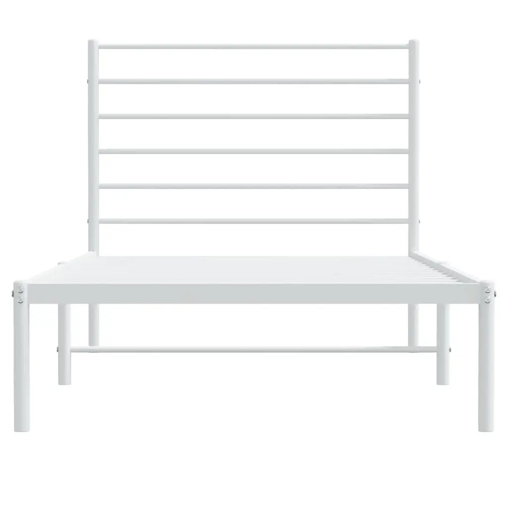 King Single Metal Bed Frame with Storage Space