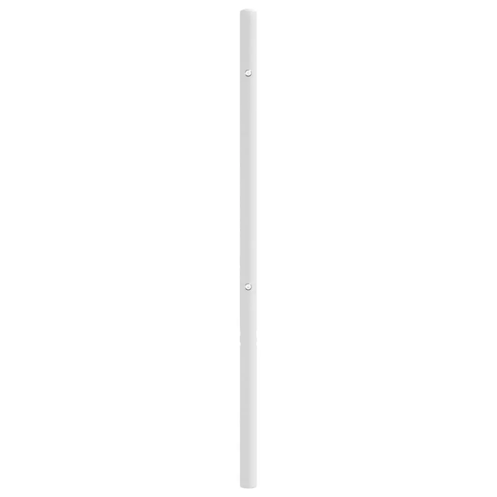 Metal Headboard White 90cm Bed Frame Head Rest Support