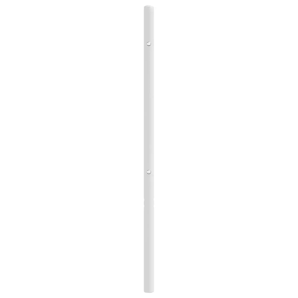 Metal Headboard White 107cm Bed Header Bedroom Furniture