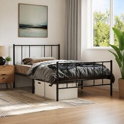 Reliable Metal Bed Frame - Practical and Affordable