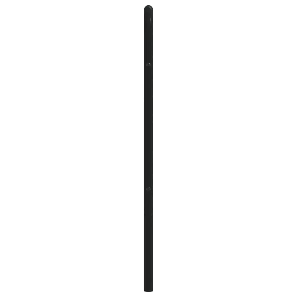 Metal Headboard Black 90cm Bed Frame Header Bedroom Furniture
