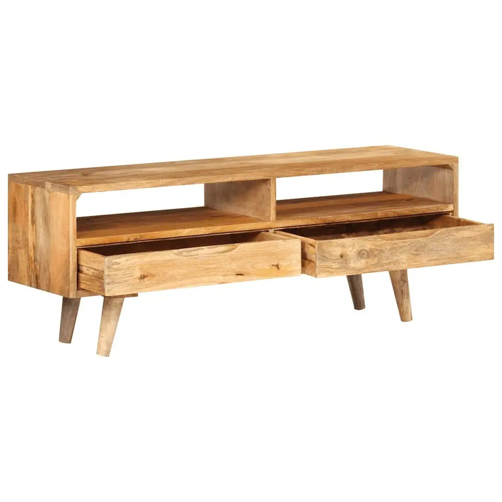 TV Cabinet Retro Storage Unit 110x30x41 cm Solid Wood Brown