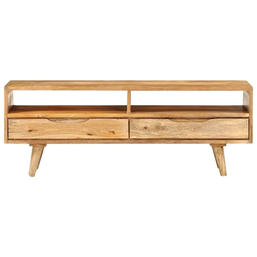 TV Cabinet Retro Storage Unit 110x30x41 cm Solid Wood Brown