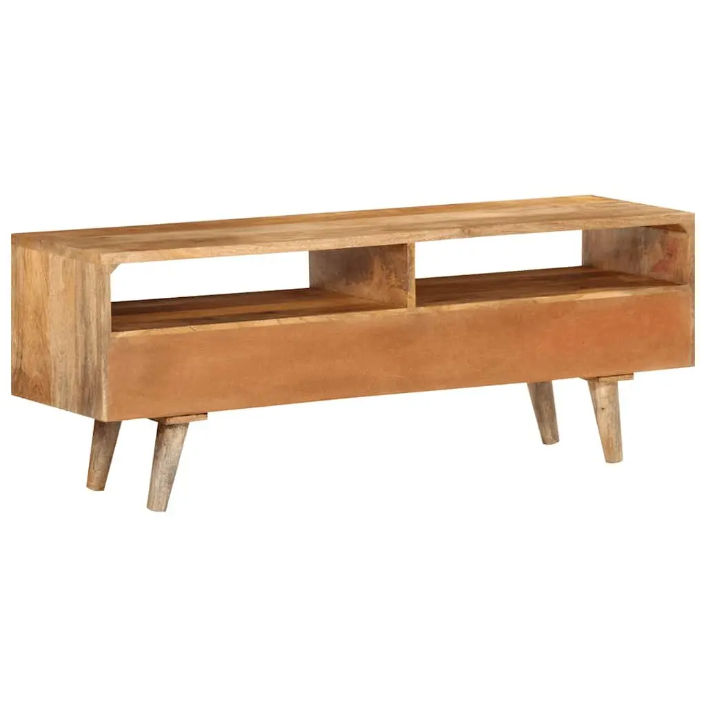 TV Cabinet Retro Storage Unit 110x30x41 cm Solid Wood Brown