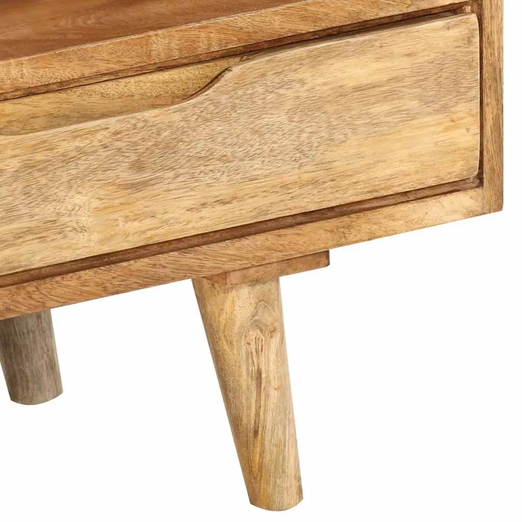 TV Cabinet Retro Storage Unit 110x30x41 cm Solid Wood Brown