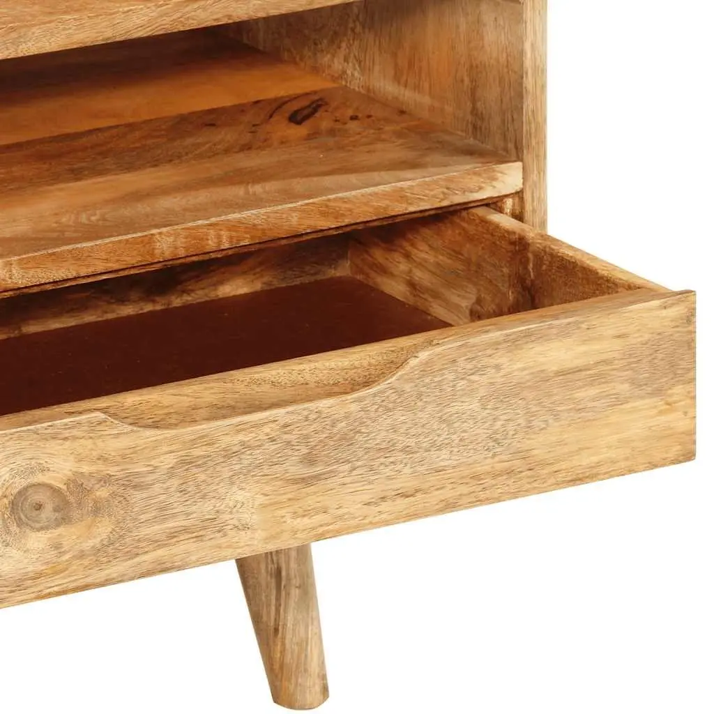 TV Cabinet Retro Storage Unit 110x30x41 cm Solid Wood Brown