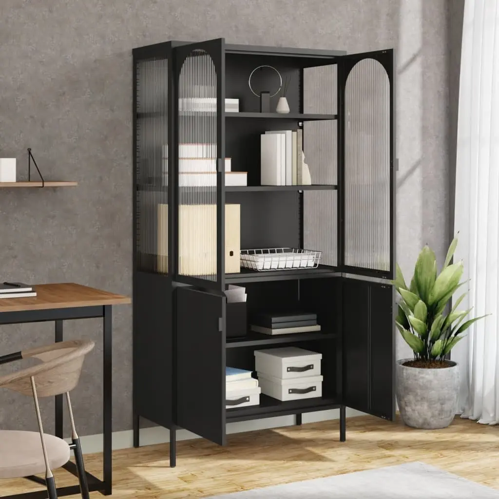 Highboard Cabinet with Adjustable Shelves