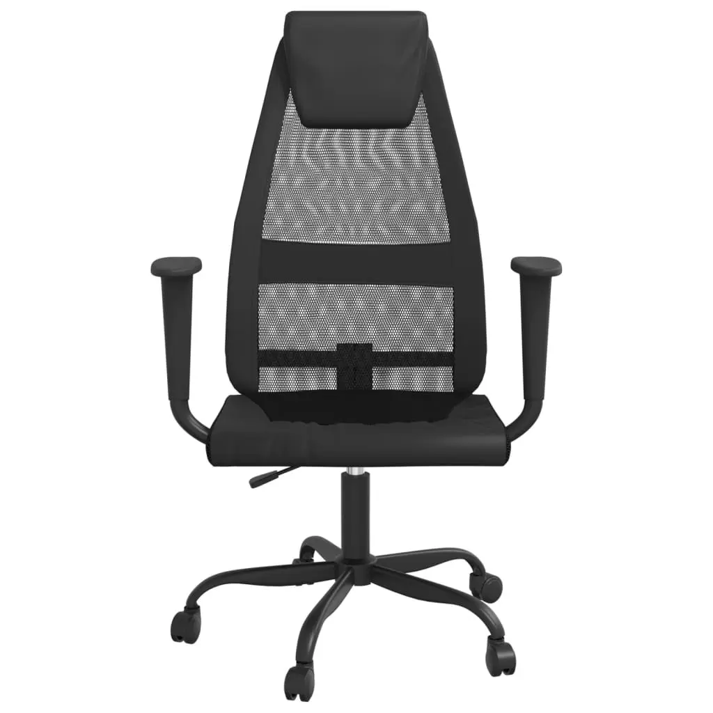 Black Office Chair with Height Adjustment