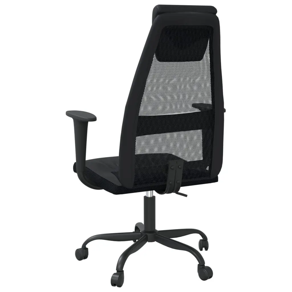 Black Office Chair with Height Adjustment