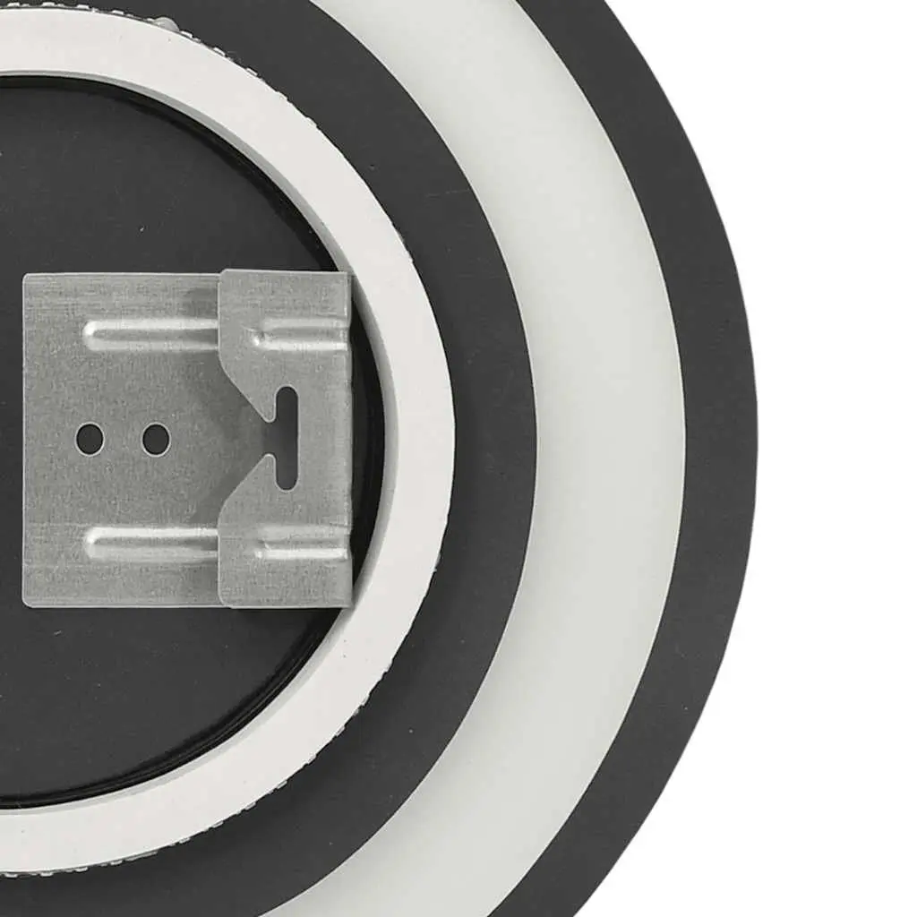 Round LED Mirror 50cm Transparent with Integrated Lights USB Powered Wall Mount