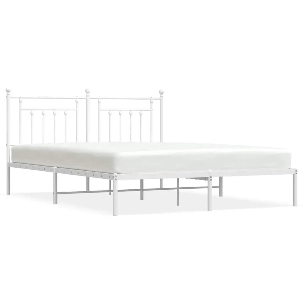 King Size Metal Bed Frame with Storage Solutions