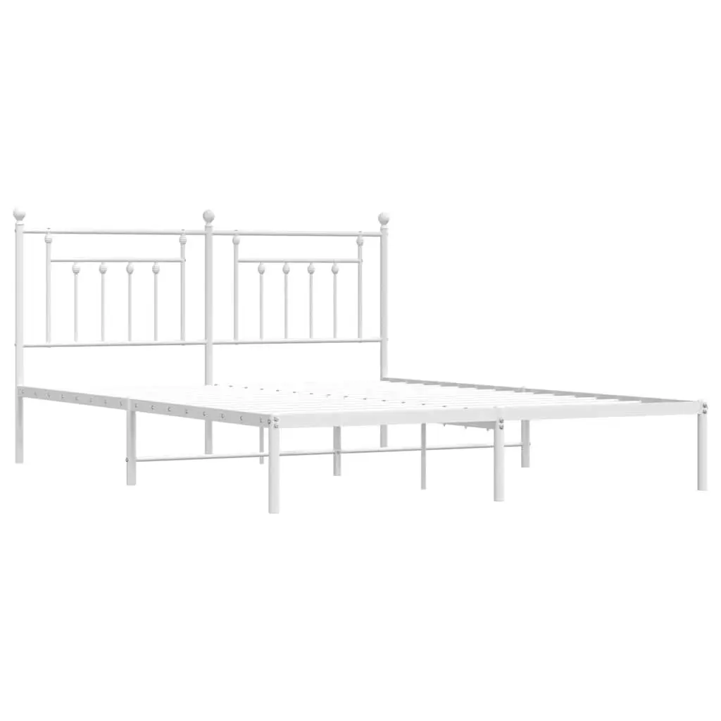 King Size Metal Bed Frame with Storage Solutions