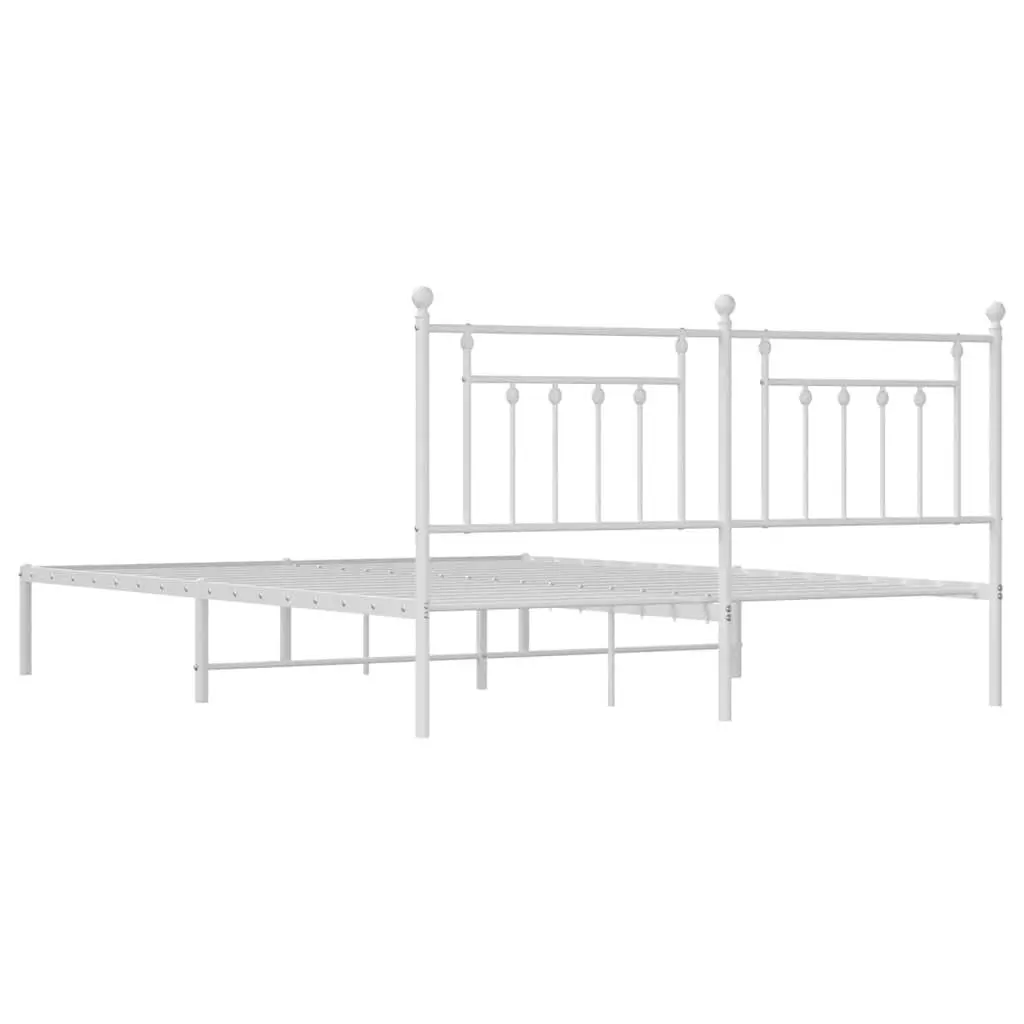 King Size Metal Bed Frame with Storage Solutions
