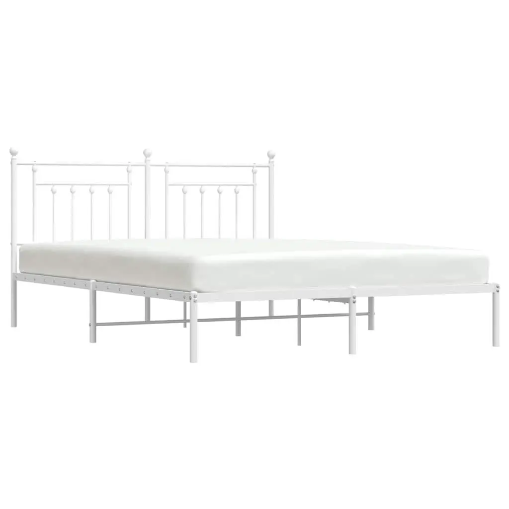 King Size Metal Bed Frame with Storage Solutions