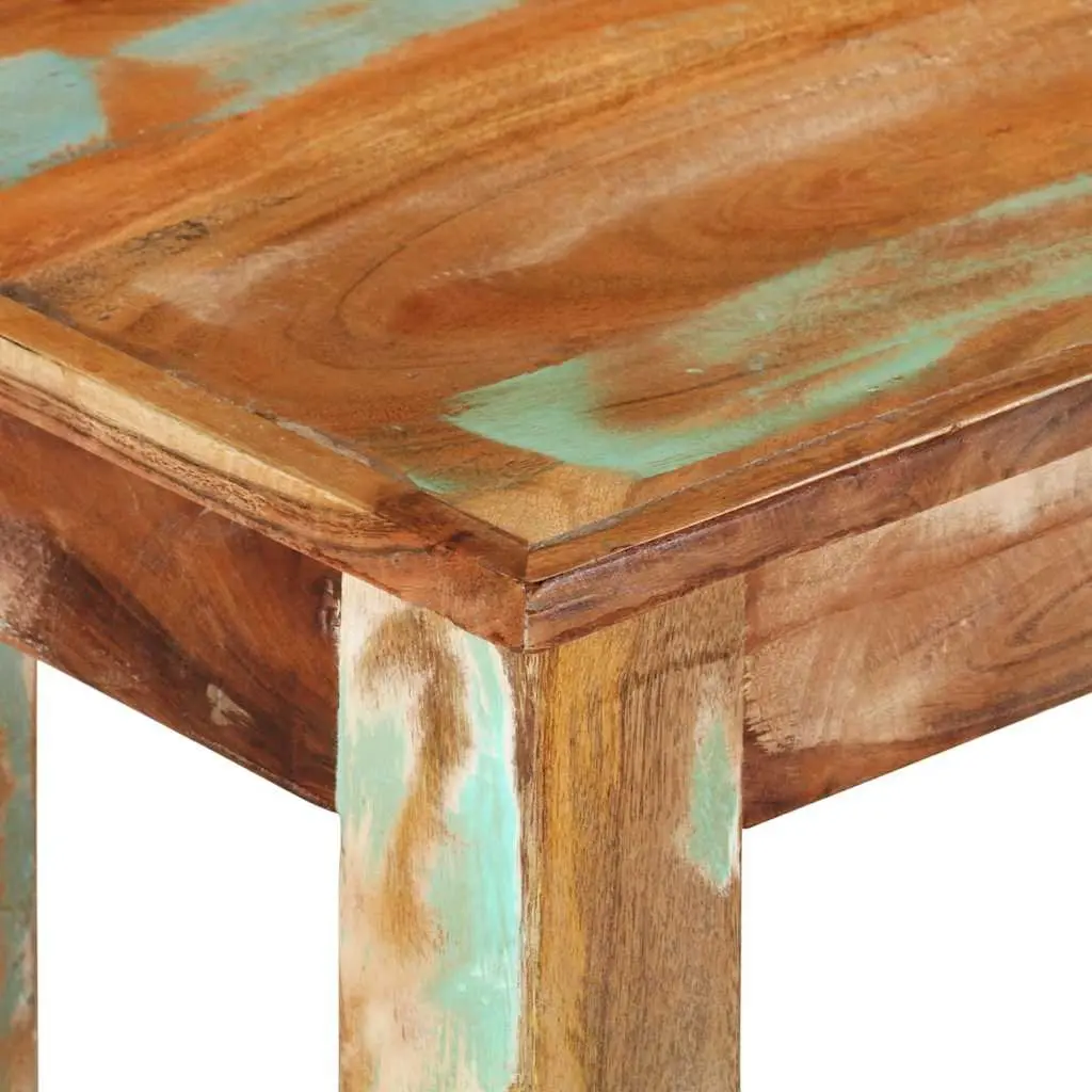 Wooden Bench Indoor Seating 160x35x46cm Solid Reclaimed Wood Brown