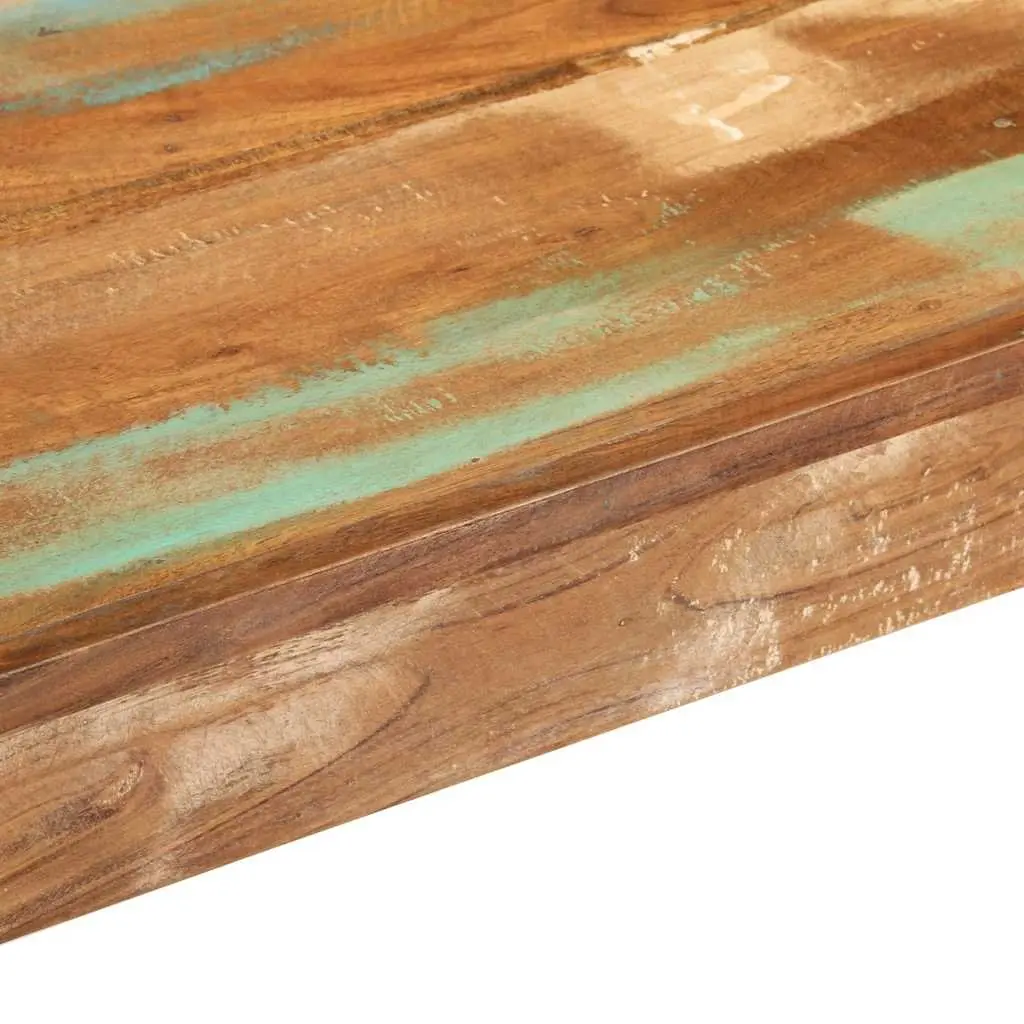 Wooden Bench Indoor Seating 160x35x46cm Solid Reclaimed Wood Brown