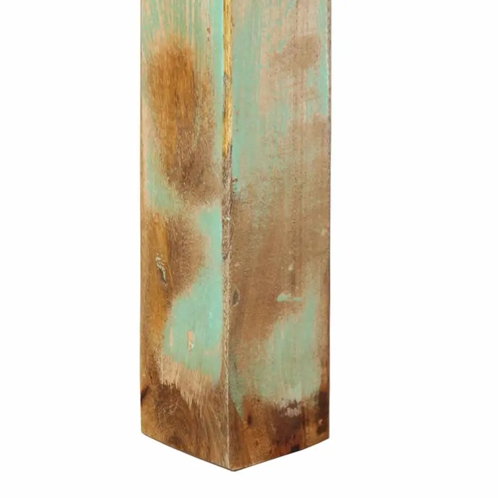 Wooden Bench Indoor Seating 160x35x46cm Solid Reclaimed Wood Brown
