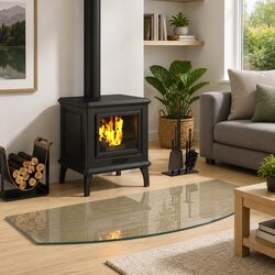 Reliable Fireplace Glass Plate for Home Protection