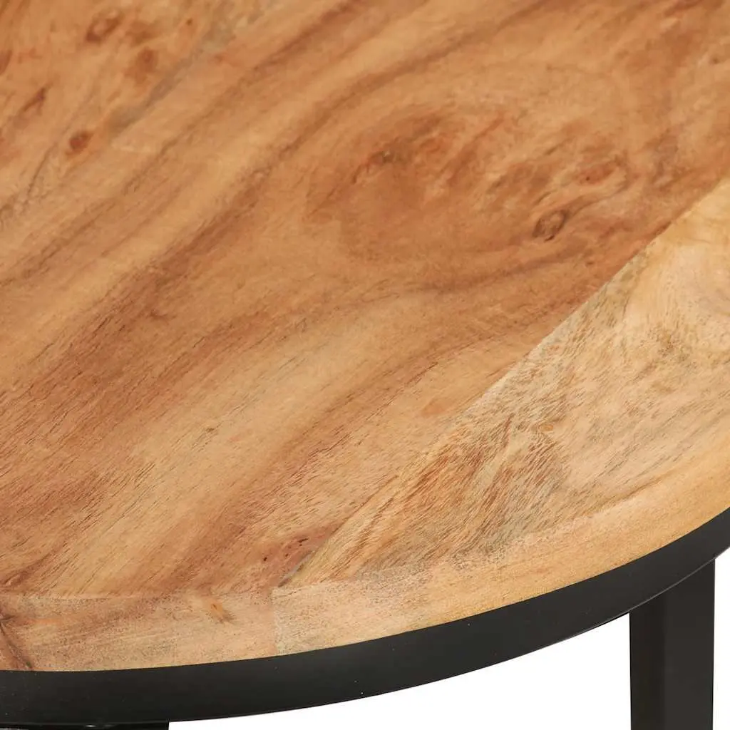 Nesting Tables Solid Wood Acacia Brown Coffee Side Table Storage Set 3 Piece