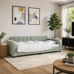Versatile Grey Day Bed Sofa for Comfort and Utility