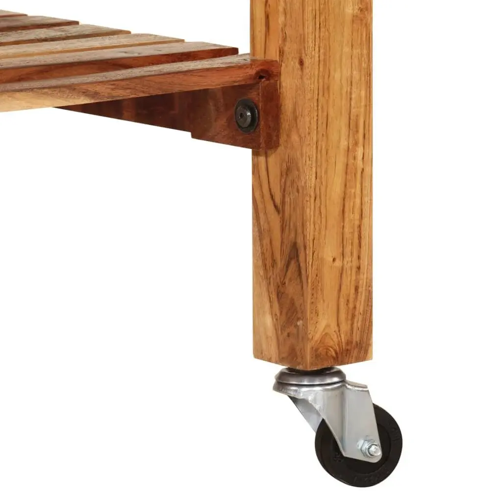 Kitchen Trolley 55x55x89cm in Solid Acacia Wood