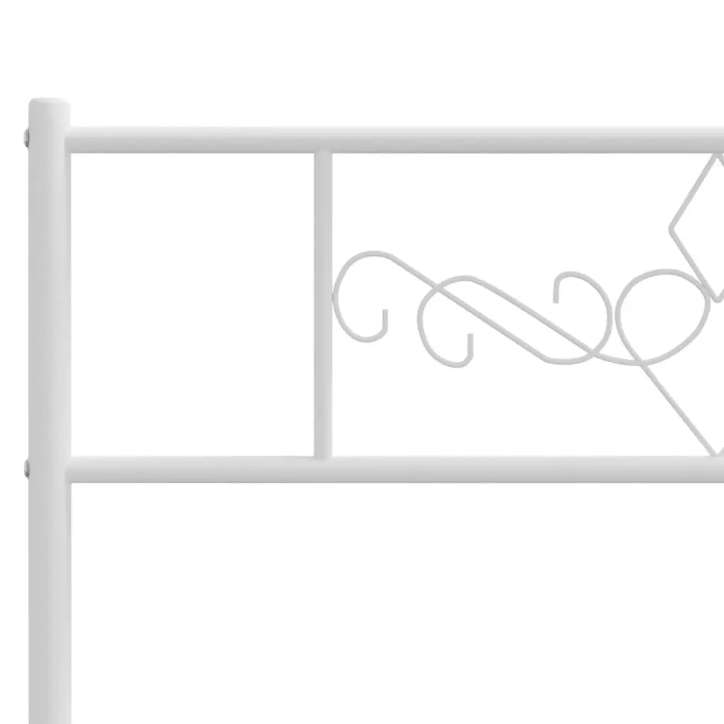 Metal Bed Frame with Storage and Headboard