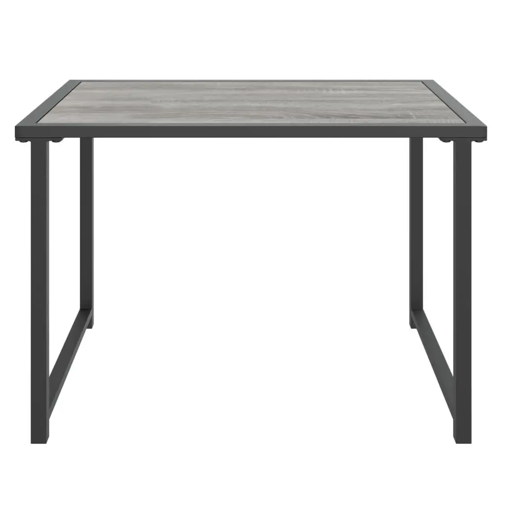 Garden Table Anthracite Outdoor Leisure 55x40x37cm Steel Frame