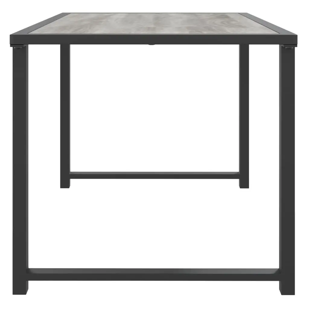 Garden Table Anthracite Outdoor Leisure 55x40x37cm Steel Frame