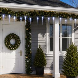 Reliable 200 LED Cold White Icicle Light String