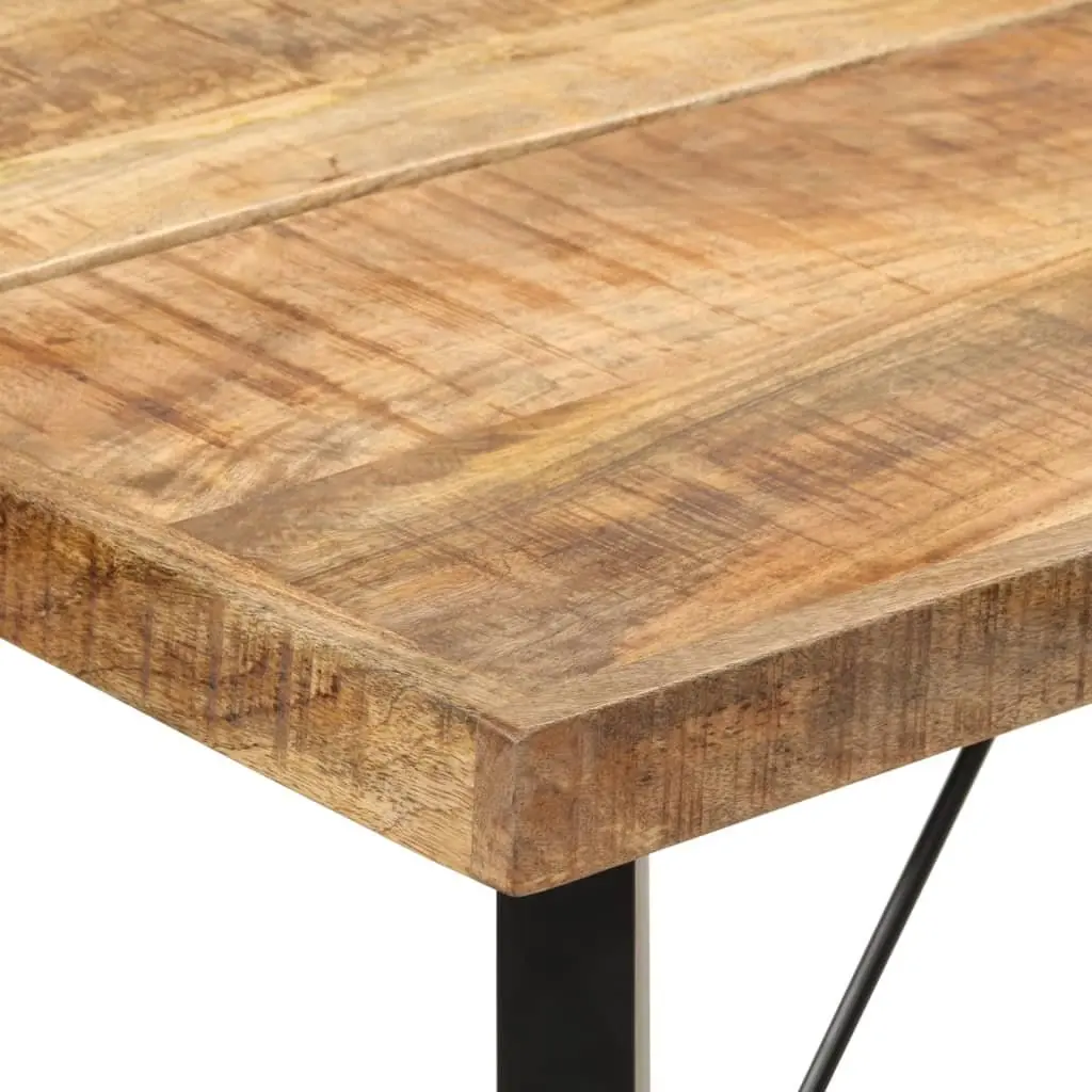 Bar Table with Mango Wood and Iron Frame