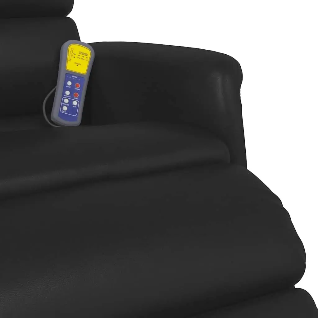 Massage Recliner Chair Vibration 360 Swivel Black