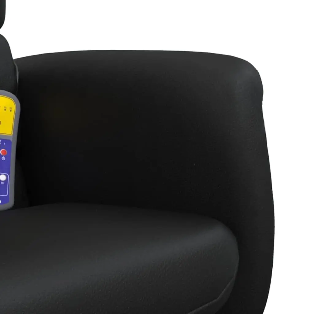 Massage Recliner Chair with Footstool Swivel Armchair Faux Leather Lounge Seat