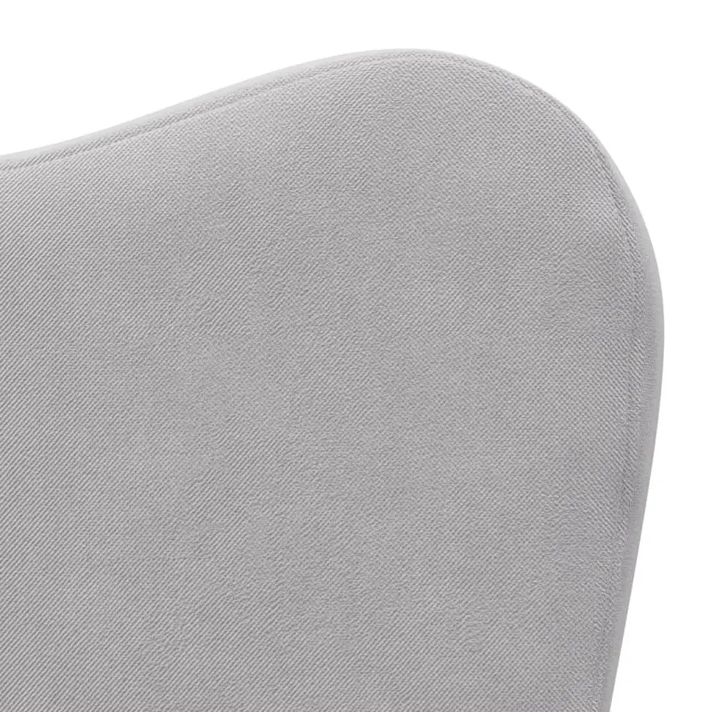 Kids Sofa Bed 2-in-1 Folding Armchair Soft Plush Grey