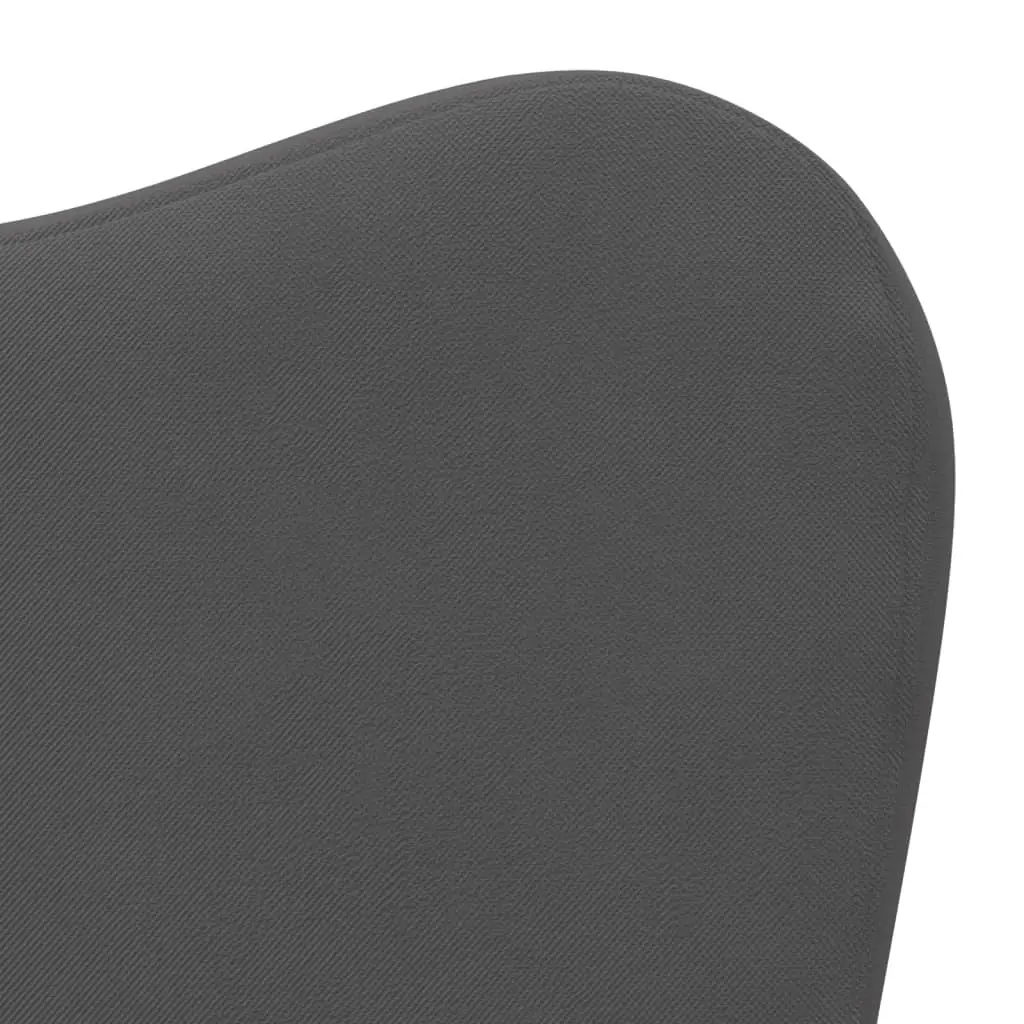 Kids Sofa Bed Folding 2-in-1 Armchair Plush Anthracite