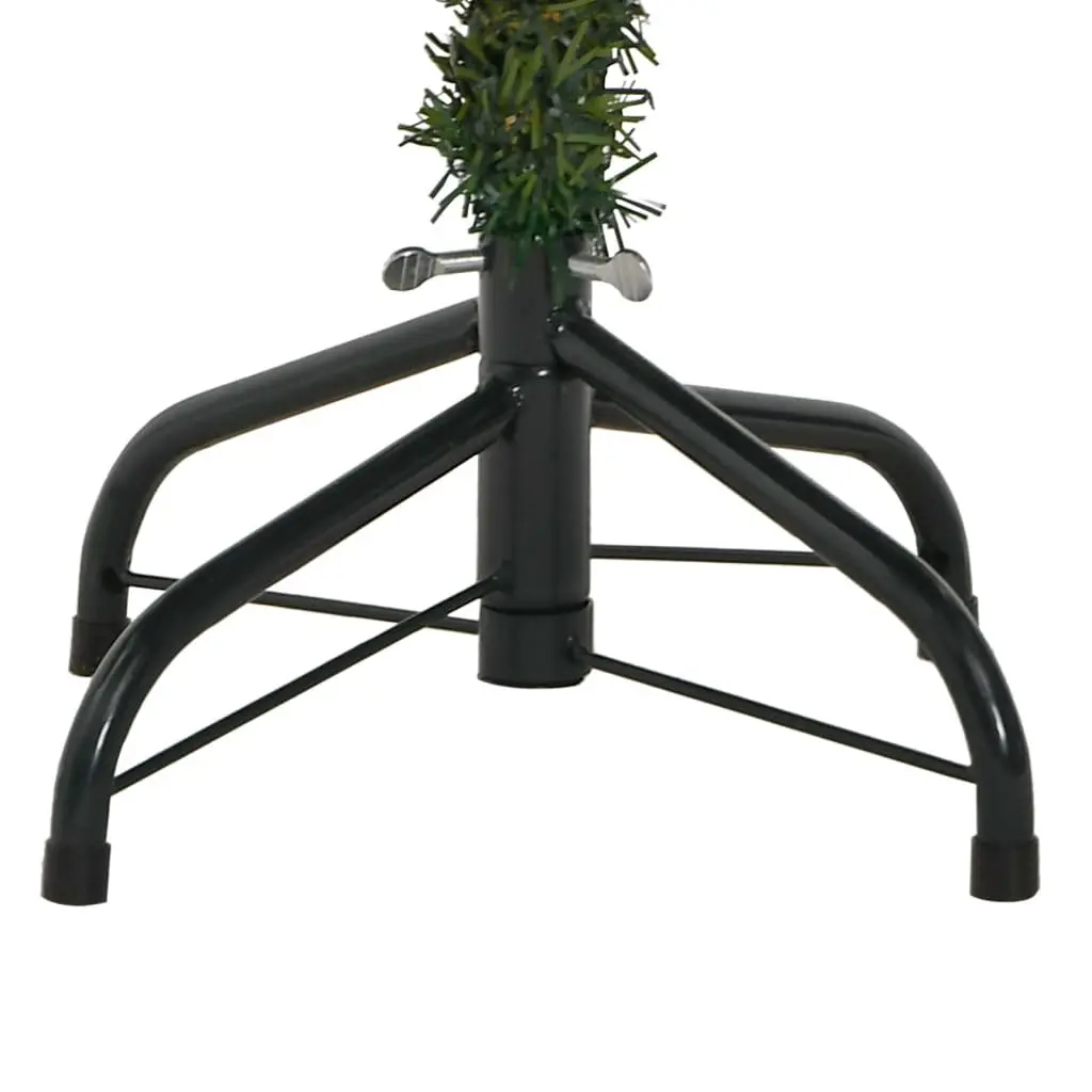 Artificial Christmas Tree 150cm Green Hinged with Pine Cones
