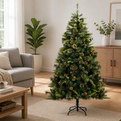 Reliable 180cm Christmas Tree with Easy Setup