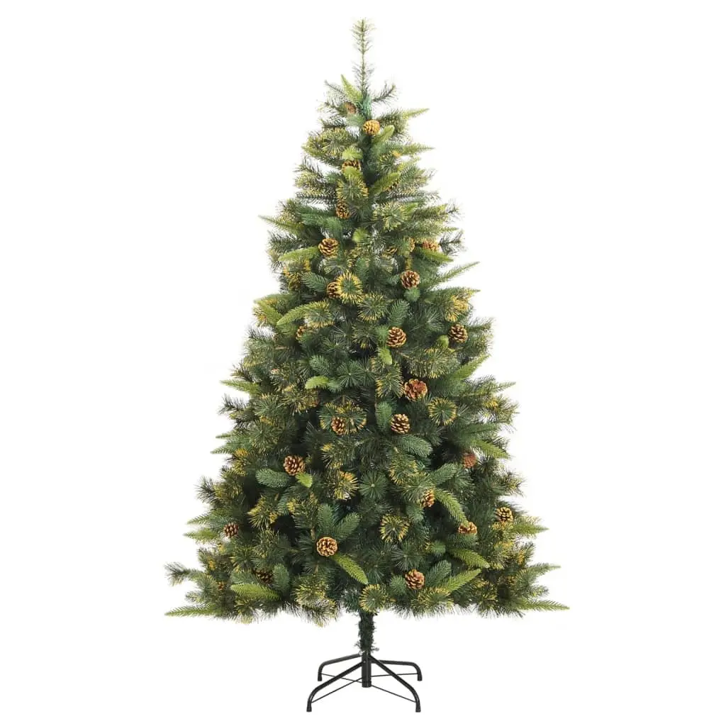 Artificial Christmas Tree 180cm Green PE Tips Cones