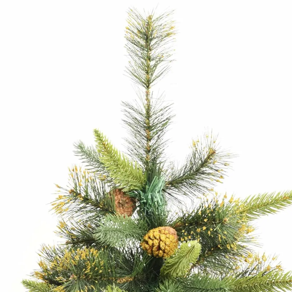 Artificial Christmas Tree 180cm Green PE Tips Cones